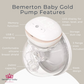 Bemerton Baby Gold Wireless Breast Pump - Rosé